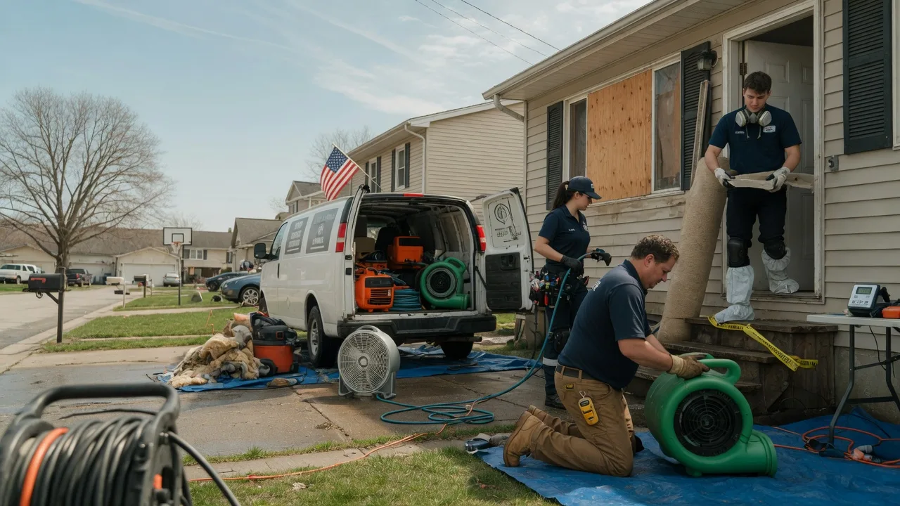 Water Damage Restoration in Hartford, WV near me